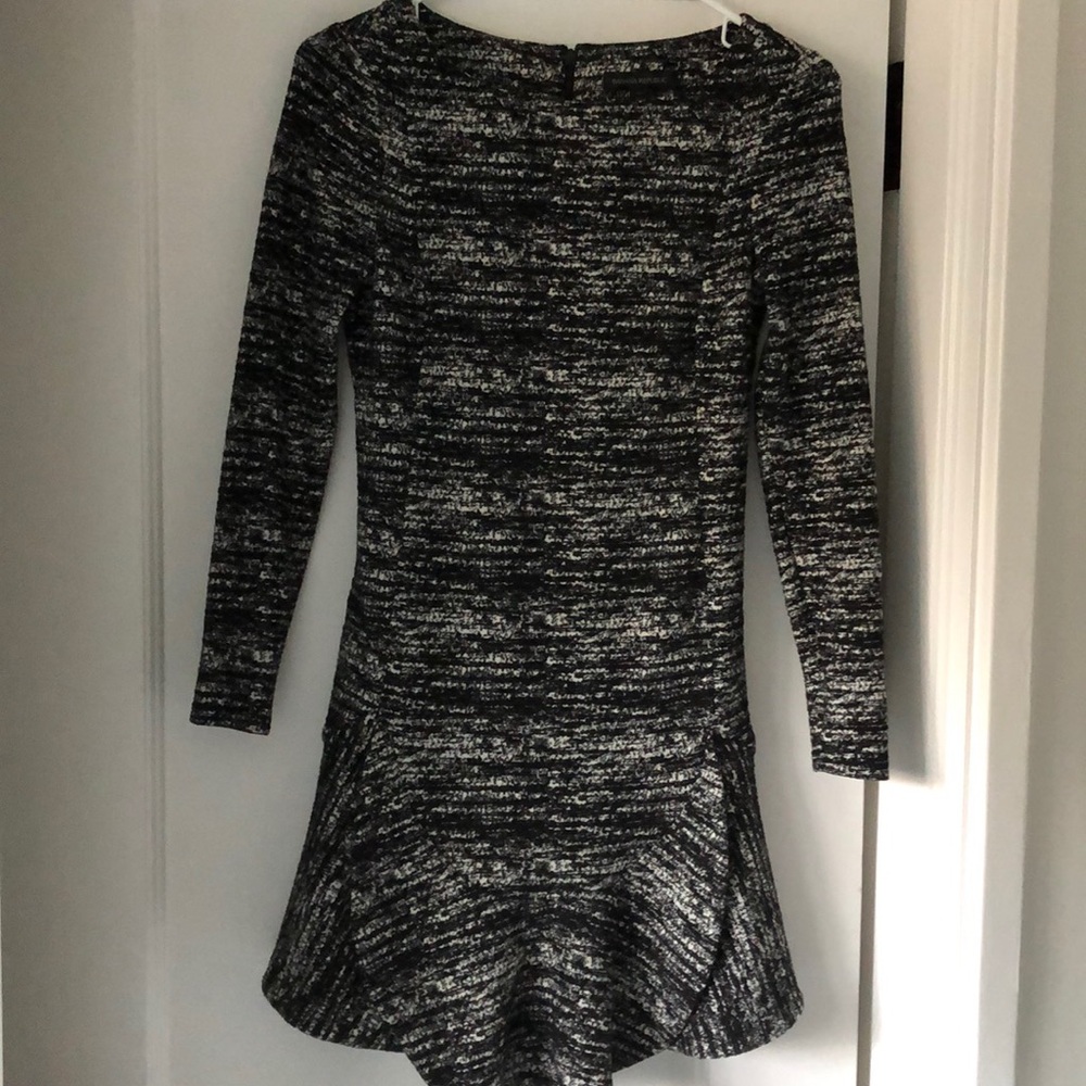 Banana Republic Tweed Ruffle Hem dress - Picture 2 of 4